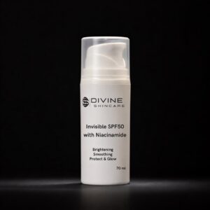 Salon essentials.                             SPF50 with Niacinamide