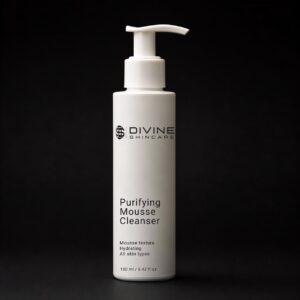 Salon essentials.                        Purifying Mousse cleanser