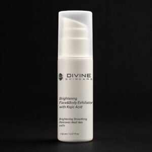 Salon essentials                    Brightening Face&Body Exfoliator with Kojic Acid